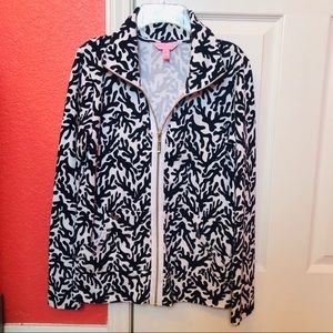 Lilly Pulitzer Leona Zip Up Jacket - XXS